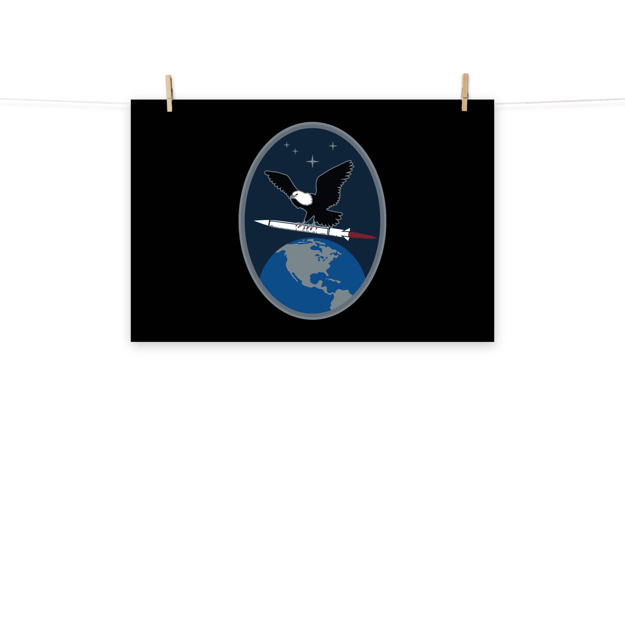 USSF 2nd Space Warning Squadron Poster | Premium Photo Paper Print ...