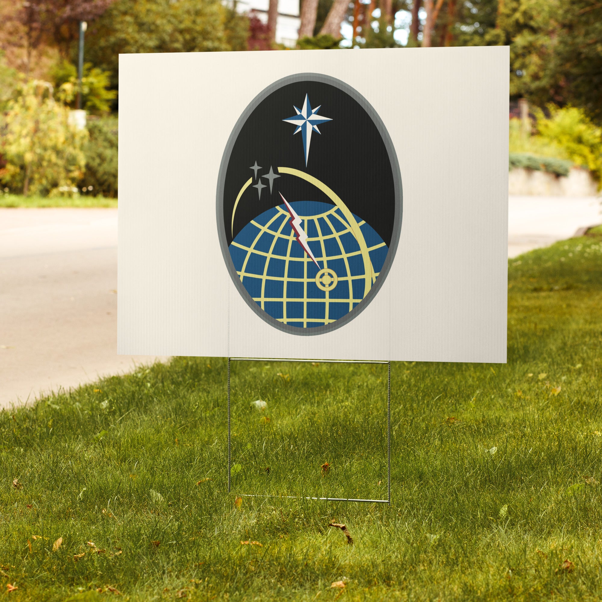 USSF 2nd Space Operations Squadron Yard Sign | GPS Heritage – Space ...