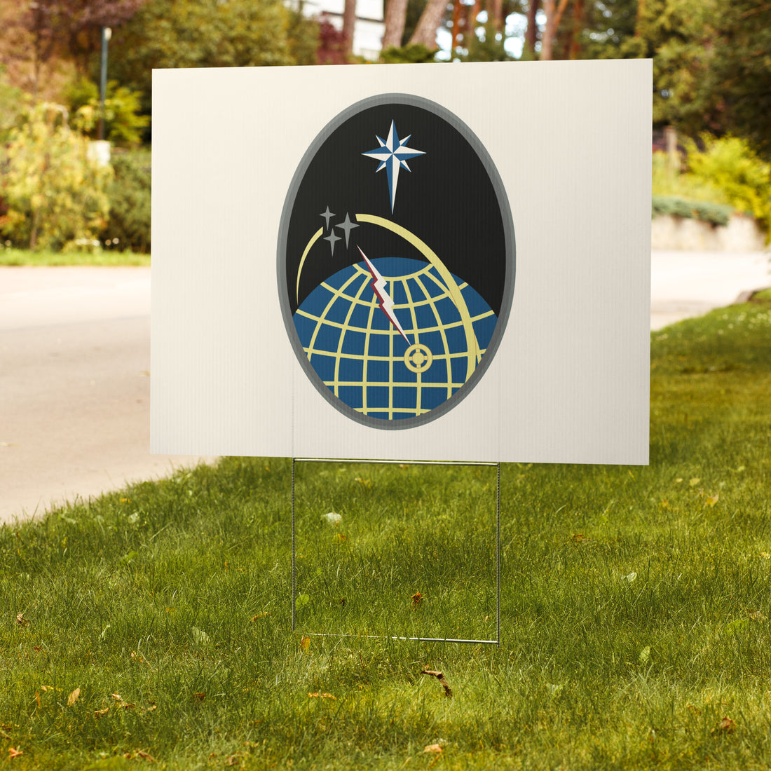 USSF 2nd Space Operations Squadron Yard Sign | GPS Heritage – Space ...